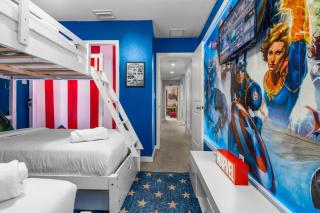 Family Escape w Splash Pool and Themed Kids Room - 9
