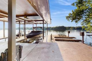 Opulent Waterfront Home with Dock, Firepit & Stunning River View - 5
