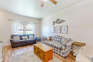 Blue Casa Rio | Riverfront Oasis with Private Beach, Deck & Fire Pit - 9