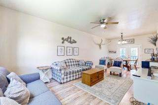 Blue Casa Rio | Riverfront Oasis with Private Beach, Deck & Fire Pit - 5