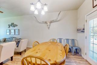 Blue Casa Rio | Riverfront Oasis with Private Beach, Deck & Fire Pit - 4
