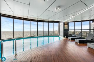 Sky Tower 1BR Luxe Retreat Pool & Gym - 6