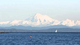 View of Ocean & MOUNT BAKER - 0