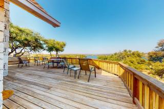 Lovely 2-Story Home with Upper & Lower Decks, Gorgeous Lake & Hill Country Views - 7