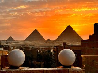 Family apartment with a view of the pyramids - 3
