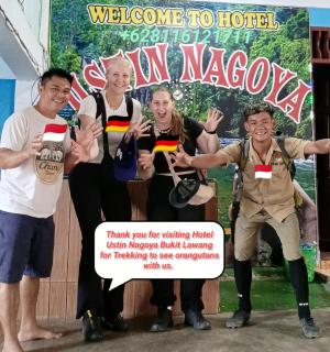 Ustin Nagoya bukit lawang Orang utan trekking and transport,you can stay at the hotel if you booking trekking to the jungle with us - 4