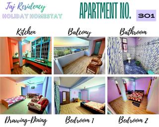 Budget friendly Rooms & 1BHK,2BHK Apartments at Taj Residency Holiday Homestay - 3