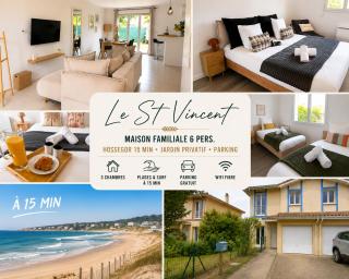 Le St Vincent - Maison 6 pers - Hossegor 15 min - C' LA VIEconciergerie - 0