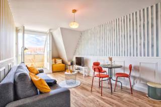 Studio with balcony in Villers-sur-Mer - 9