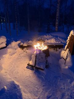 Aurora Riverside Lodge, sauna, near Arctic Circle - 8