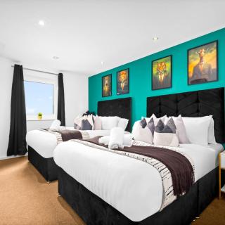 Stylish 2 Bed Apartment - City Centre - Balcony & Parking - Netflix 1012M - 8