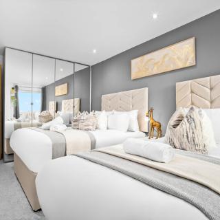 Stylish 2 Bed Apartment - City Centre - Balcony - Smart TV - Netflix 1012MH - 2