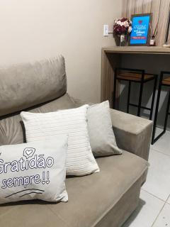 Casa Studio Cama King Size garagem petfriendly - 6