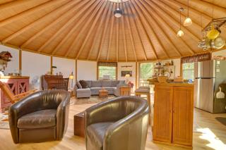 Unique Yurt Cabin Experience in Woods w/ Hot Tub - Harrison - 4