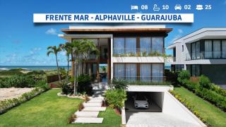 Mansão Frente Mar Guarajuba 8 Suítes 25 Pessoas - 0