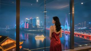 Holiday River View Hotel,Hongya Cave,Jiefangbei,Chongqing - 7