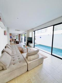 Seaview Pool Villa Jomtien KTV BBQ Beach - 9