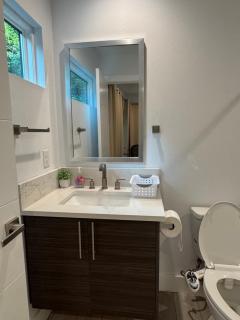 1 full bed with EnSuite bath surrounded by greenery - 3