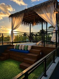 Casa com Jacuzzi e vista para o Mar em Milagres - 9