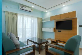 Luxury Posh 3 BR Apt Airport Take off Landing View Dr Rela Hospital 5 Mins - 0