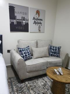 Stylish studio near JKIA and SGR WIFI workspace city views - 0