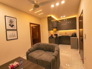 Brand New Family One Bed Apartment Open Kitchen Ac And Netflix In E11 Islamabad - 8
