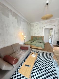 Frisch renoviertes Altbau Apartment 2 Parkplätze im Leipziger Westen, für Gruppen bis 6 Personen, 10 Minuten vom Zentrum - 3