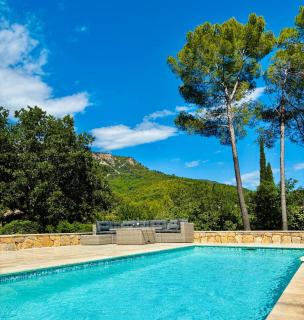 Splendide villa 10p./4 suites/piscine/clim/paysage - 8