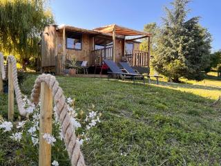 O'BARA Lodge - Tiny House - Jardin et climatisation - 0
