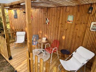 O'BARA Lodge - Tiny House - Jardin et climatisation - 2