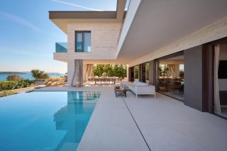 Beachfront Villa Malia near Trogir with Heated Pool & Jacuzzi - 1