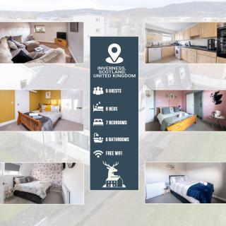 The Kemps Spacious 7BR Group Stay with Parking Ideal for Contractors & Long Stays - 0