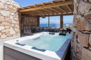 Ultimate Mykonian Villa with Pool Jacuzzi and View - 8