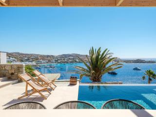 Villa Lilium III - Panoramic View over Psarou Bay! - 0
