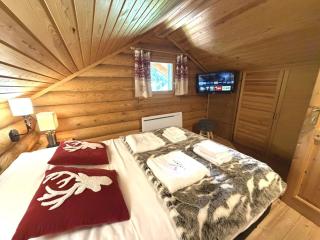 LE GRAND CERF Chalet en rondins avec SPA Jacuzzi - 6
