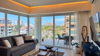 Luxury Vallarta Marina 1BR, 180° Balcony & Golf Views - 6