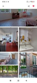 Studio avec une cour. - 8