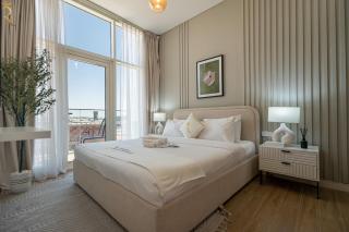 Modern 1BR Retreat in Oasis 2 Masdar City - 1