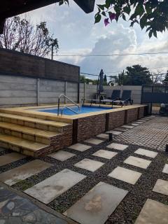 Casa con piscina climatizada para 6 personas en Parque del plata - 0