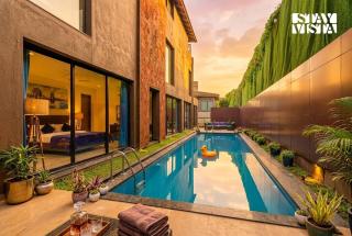 StayVista at Brew & Breeze with Pool & Lawn - 9