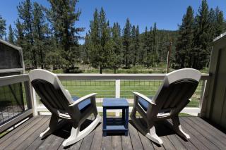 Breath in Fresh Mt Spring Air from a Private Deck with a River & Golf Course View - 9