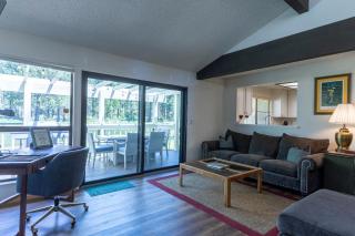 Breath in Fresh Mt Spring Air from a Private Deck with a River & Golf Course View - 1