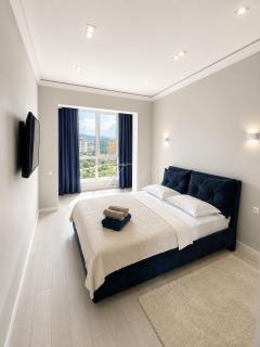 Видовая евродвушка на 19 этаже Comfort City Вид на горы - 1
