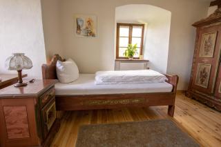 Burgzimmer 4 mit bequemem Bett - bei Heidelberg - 0