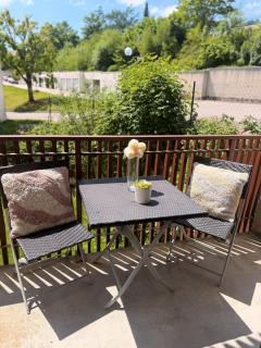 Studio avec terrasse et vue sur les Vosges - Gérardmer - 7