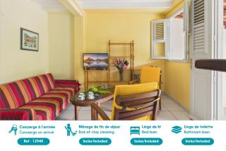 A 100 m de la mer - Appartement terrasse - 5 pers - 9