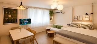 NEW OPEN Quiet Private Stay near Jamsil, COEX & Lotte Tower Hotel Bedding - 0