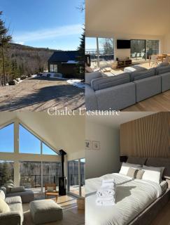 Chalet L'Estuaire, River View, Spa - 0