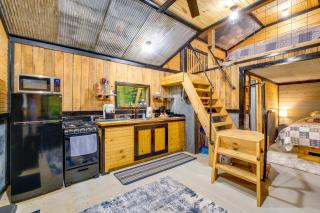 On-Site Trails & Fishing Pond: Rustic Ozark Cabin - 6