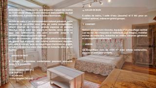 La Haute Barre - Maison XVIIIe jardin - cheminée - 2